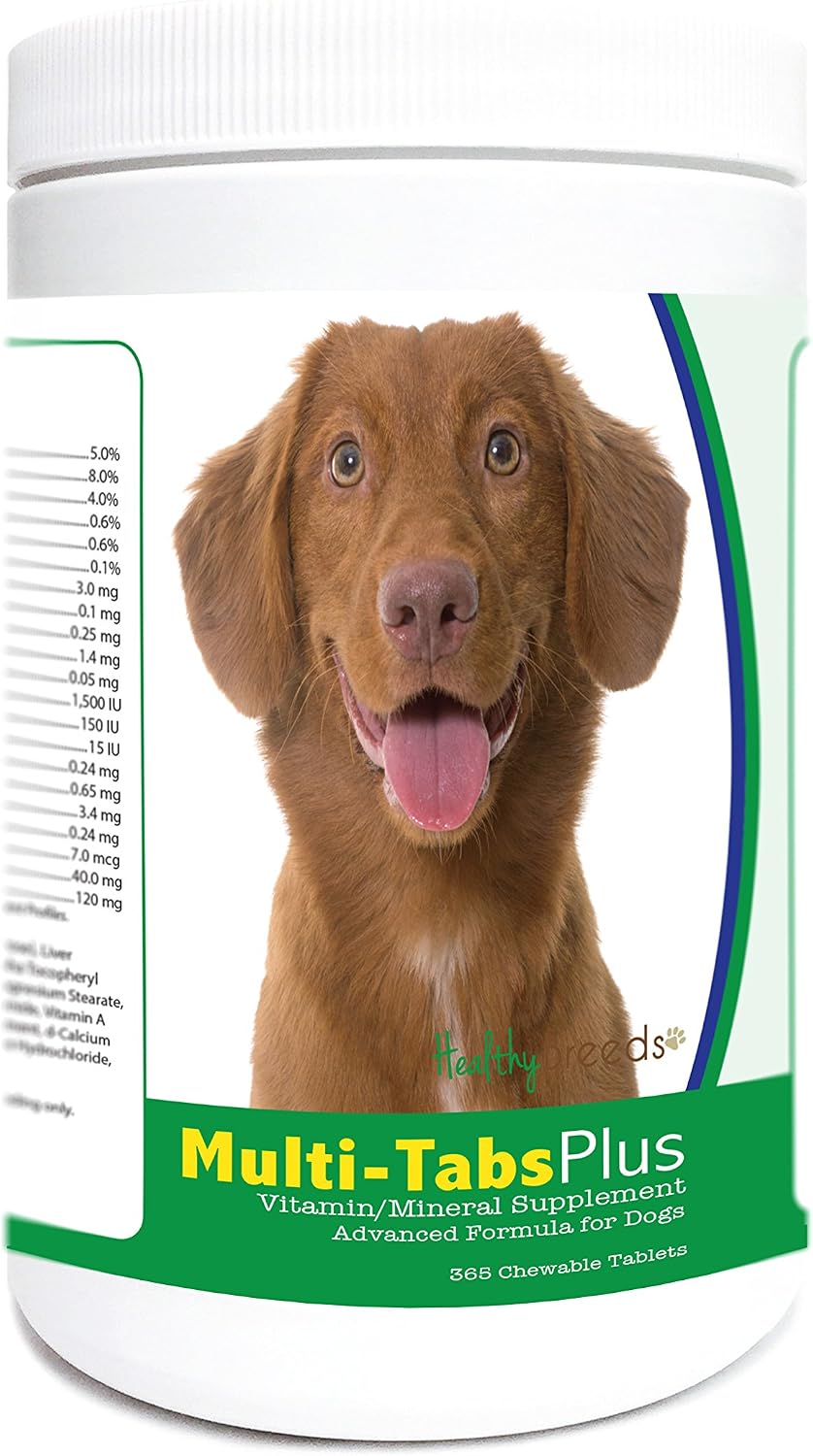 Healthy Breeds Multi-Tabs Plus Chewable Tablets for Dogs, 365 Count - görsel 1