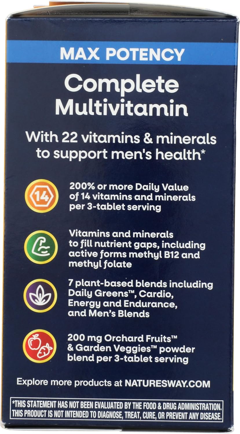 Nature's Way Multivitamin Alive Energizer Mens, 90 Capsules - görsel 4