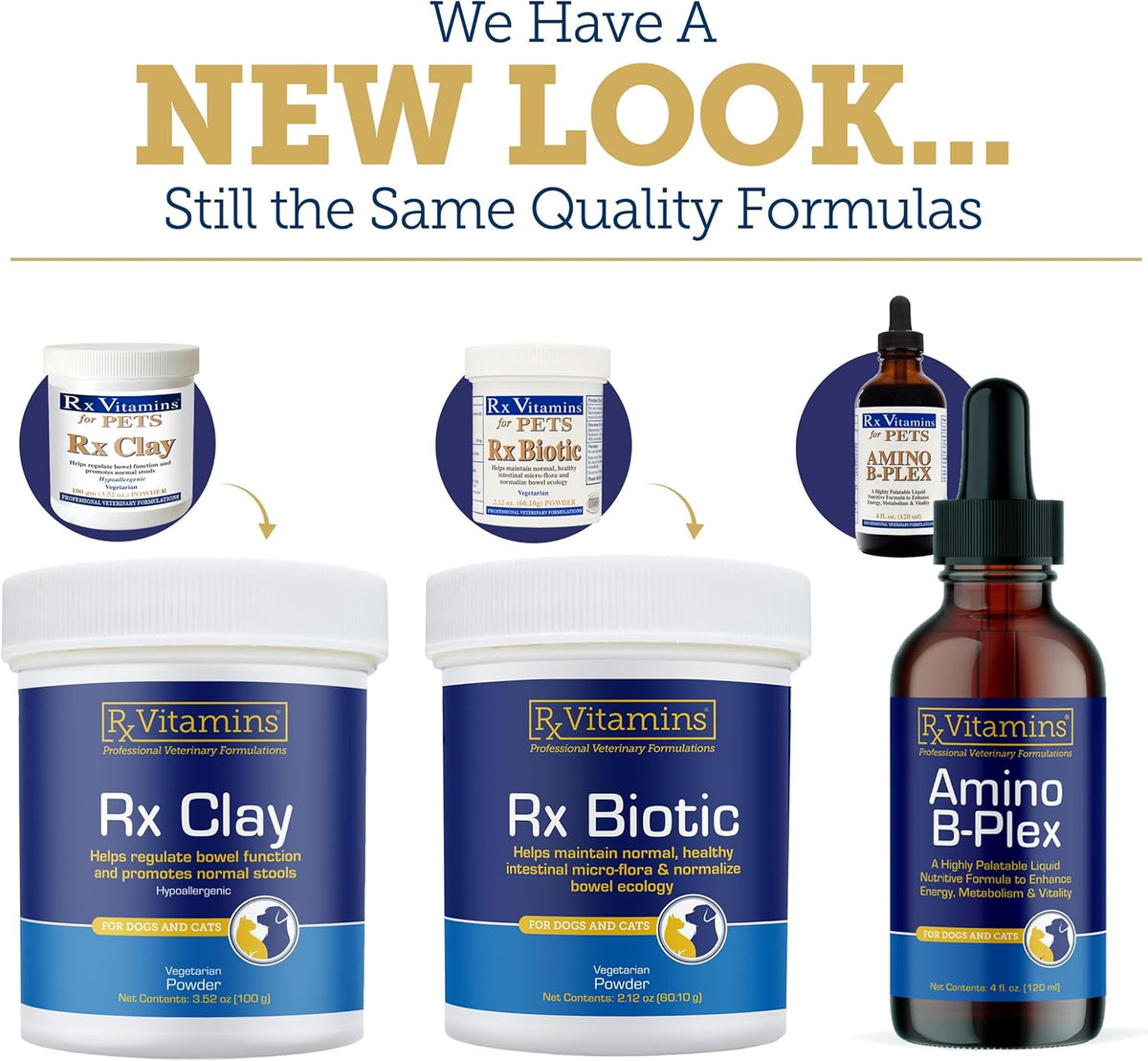 Rx Vitamins NutriGest - Dog Probiotics for Digestive Health & Cat Probiotic Powder - 132 g - görsel 2