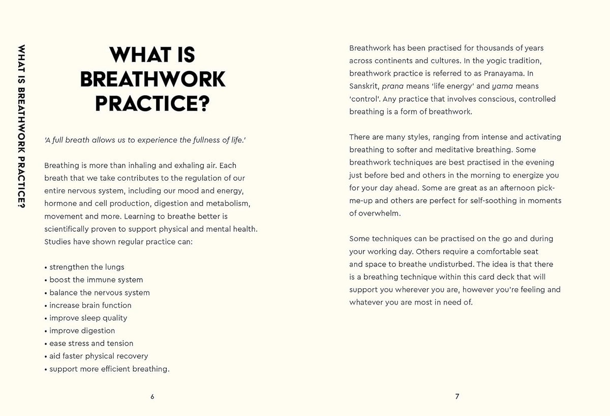 Breath Practice Cards: 50 Breathwork Meditations for Mind, Body & Self - görsel 3