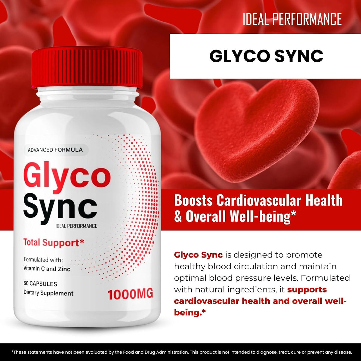 Glyco Sync Glyco Optimiser Capsules, GlycoSync Blood Formula Support Supplement Pills, Premium Formula for Healthy Circulation & Stable Levels, All Natural GlycoSync Pills Reviews (5 Pack) - görsel 4