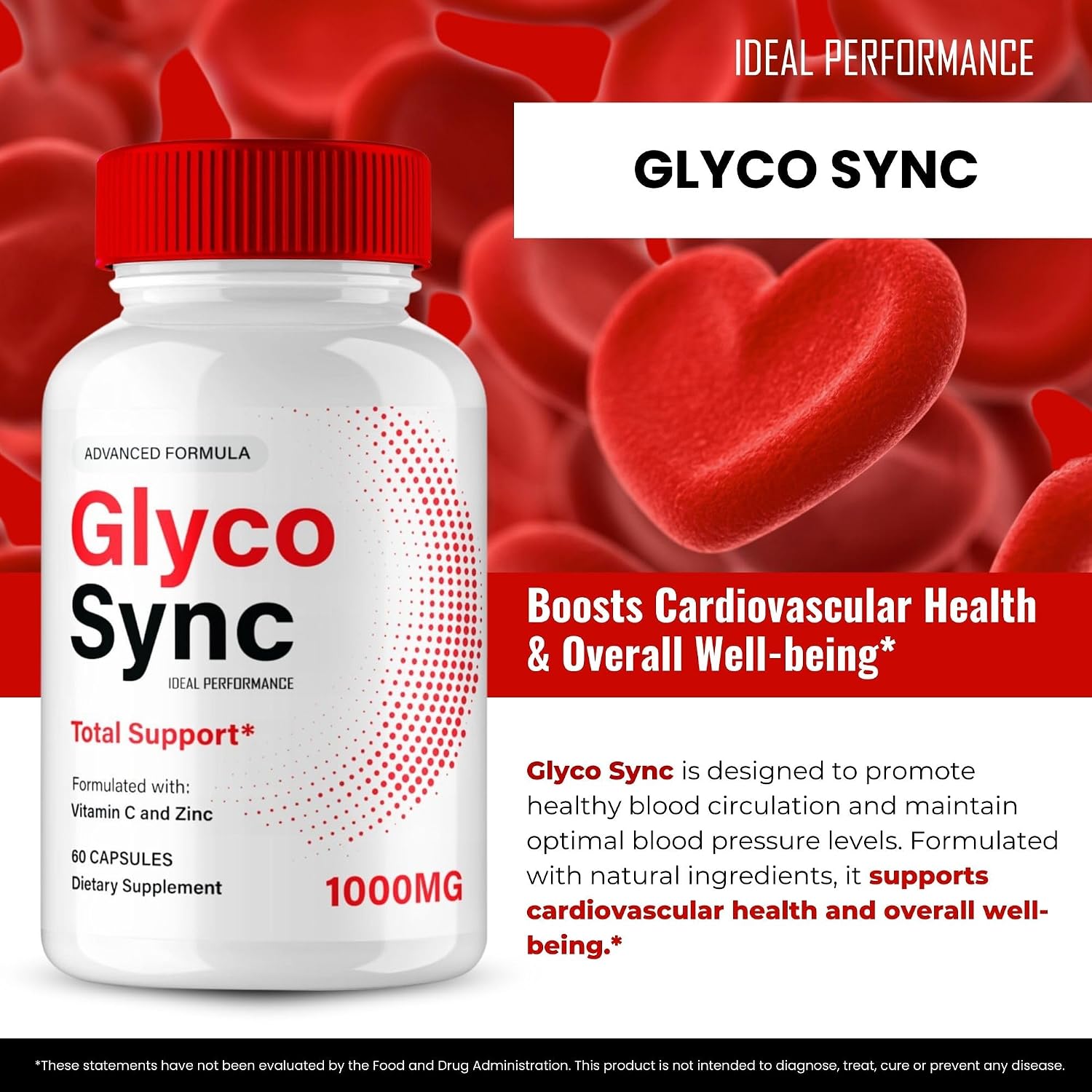 Glyco Sync Glyco Optimizer Capsules – Blood Formula Support Supplement - görsel 4