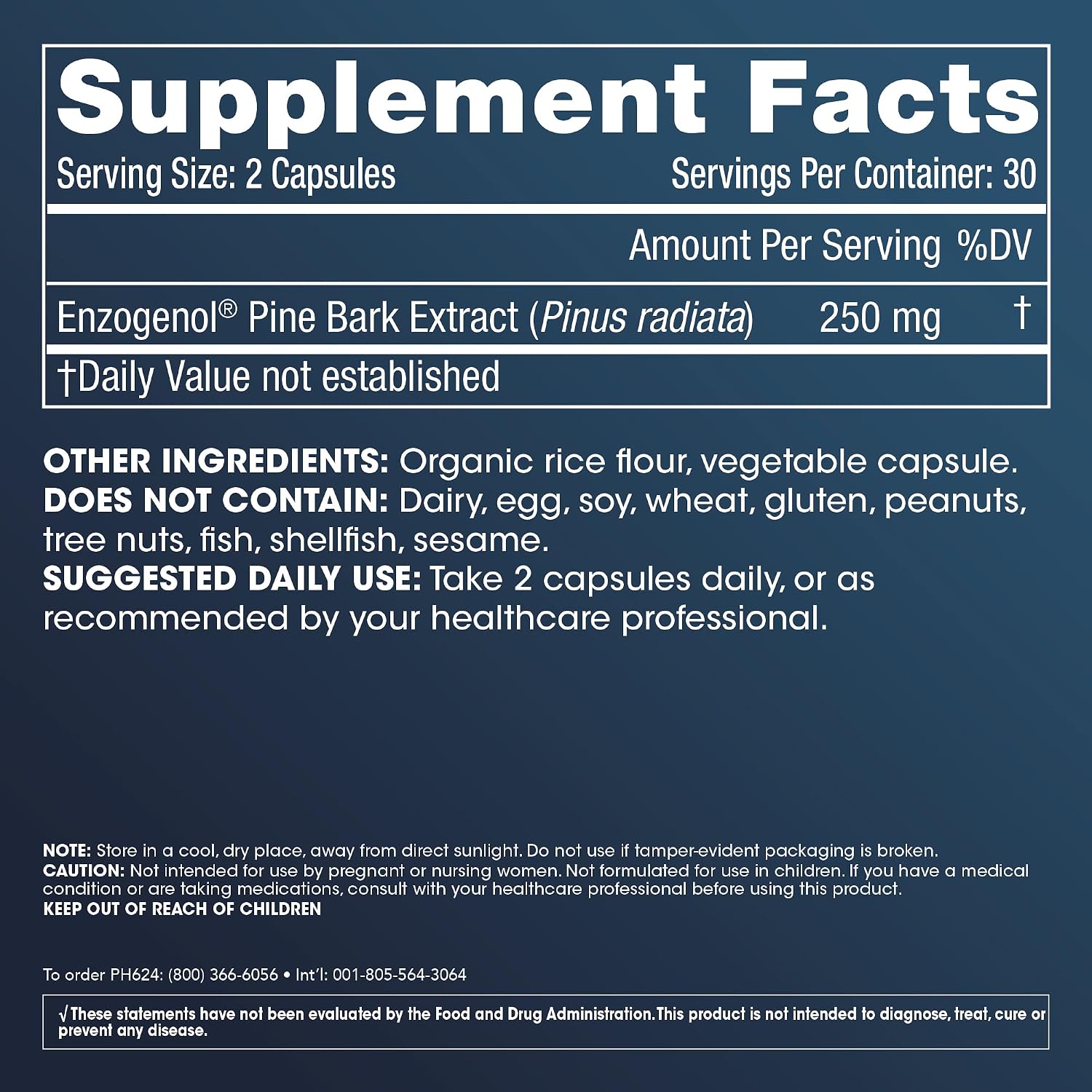 ProHealth Enzogenol Pine Bark Extract | 60 Capsules - görsel 2