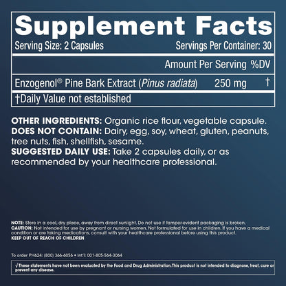 ProHealth Enzogenol Pine Bark Extract | 60 Capsules