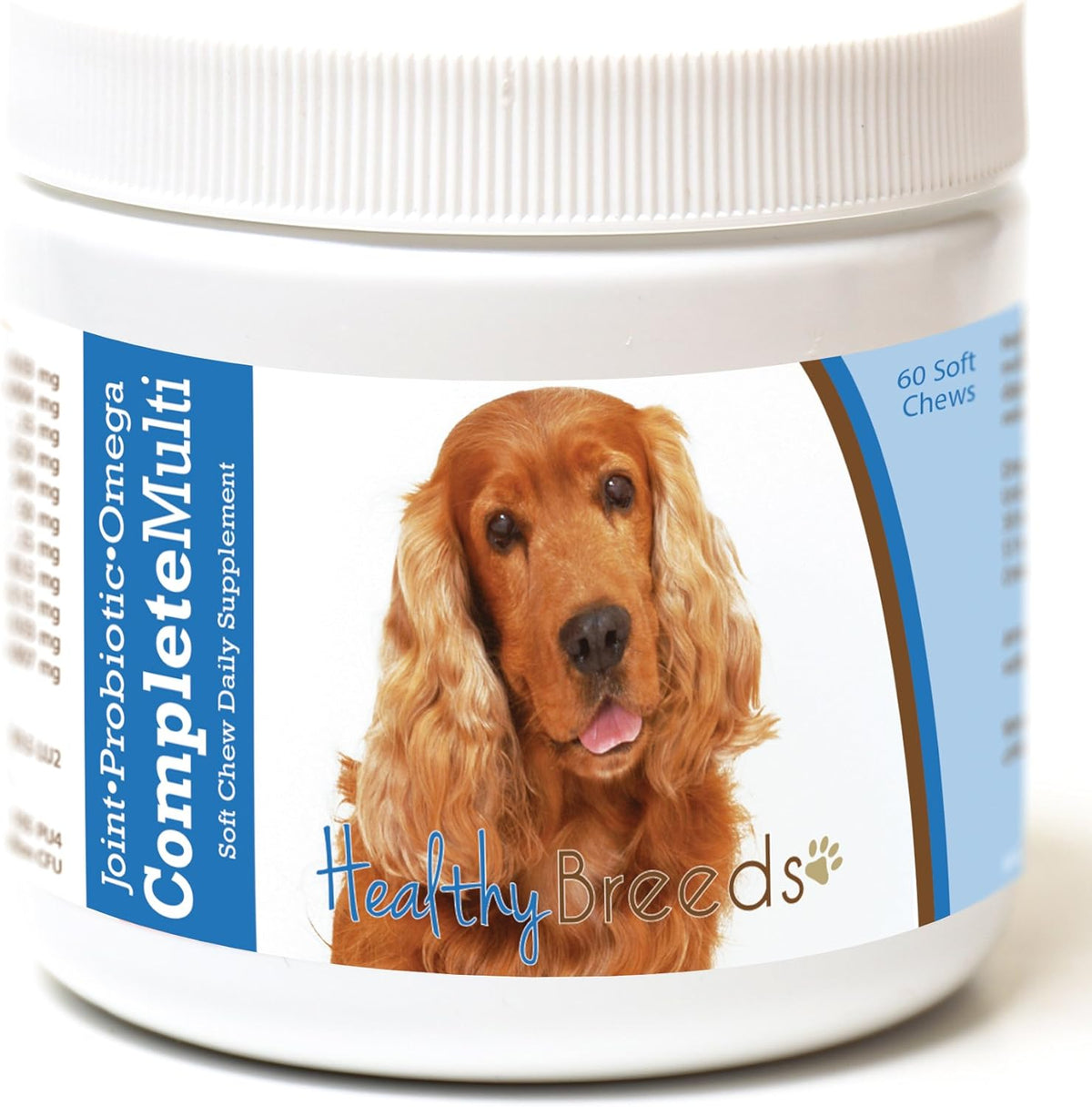 Healthy Breeds Cocker Spaniel All in One Multivitamin Soft Chew (60 Count) - görsel 1