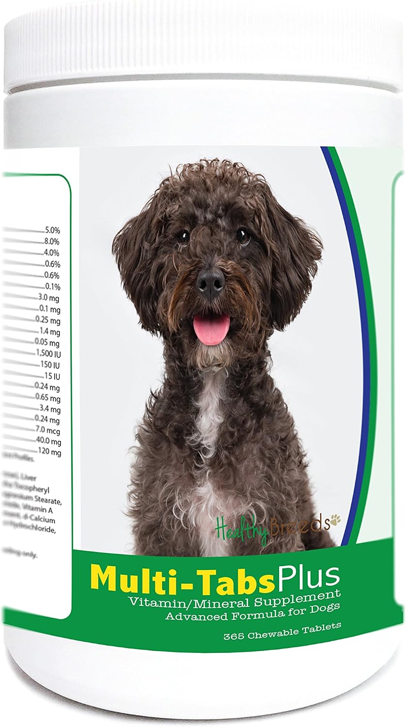 Healthy Breeds Schnoodle Multi-Tabs Plus Chewable Tablets 365 Count - görsel 1