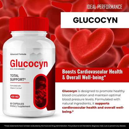Glucocyn Blood Support Capsules (3-Pack)