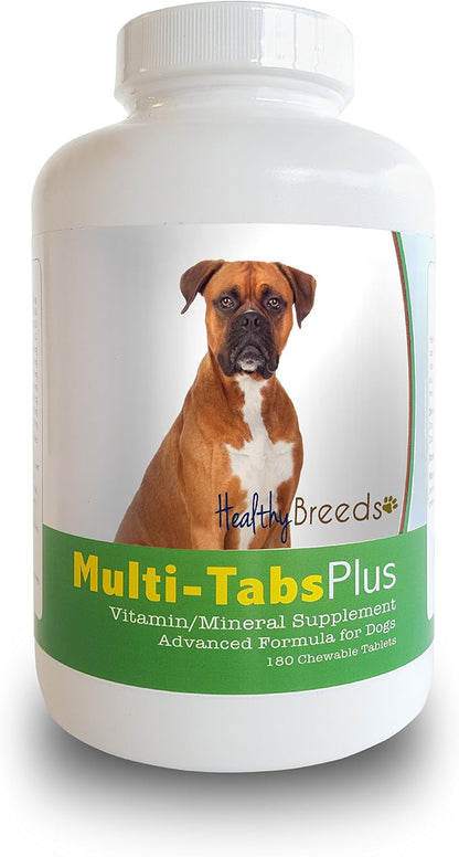 Healthy Breeds Boxer Multi-Tabs Plus Chewable Tablets 180 Tablets