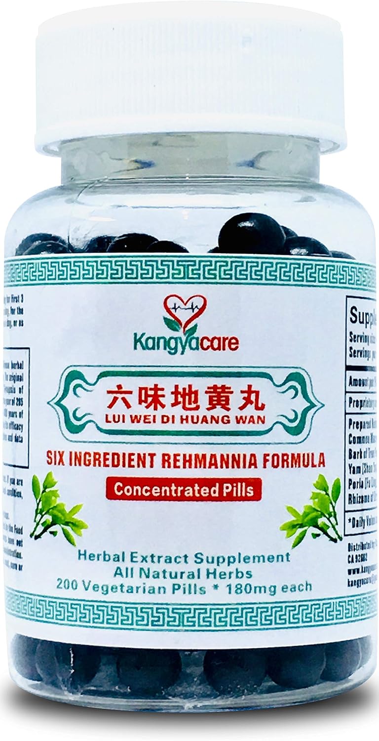Liu Wei Di Huang Wan – Six Ingredient Rehmannia Formula, 200 Tablets - görsel 1