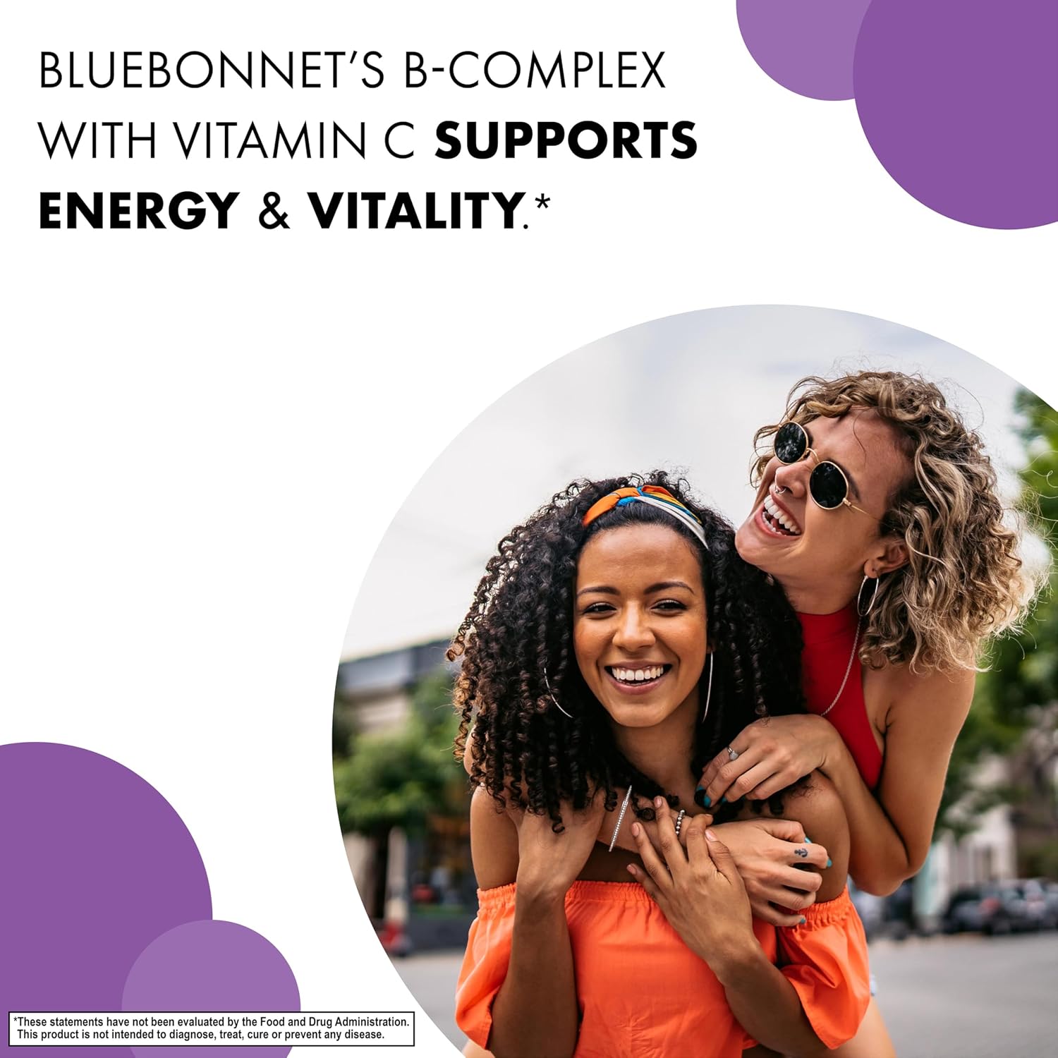 BlueBonnet Stress Vitamin B Complex - 50 Vegetable Capsules - görsel 5