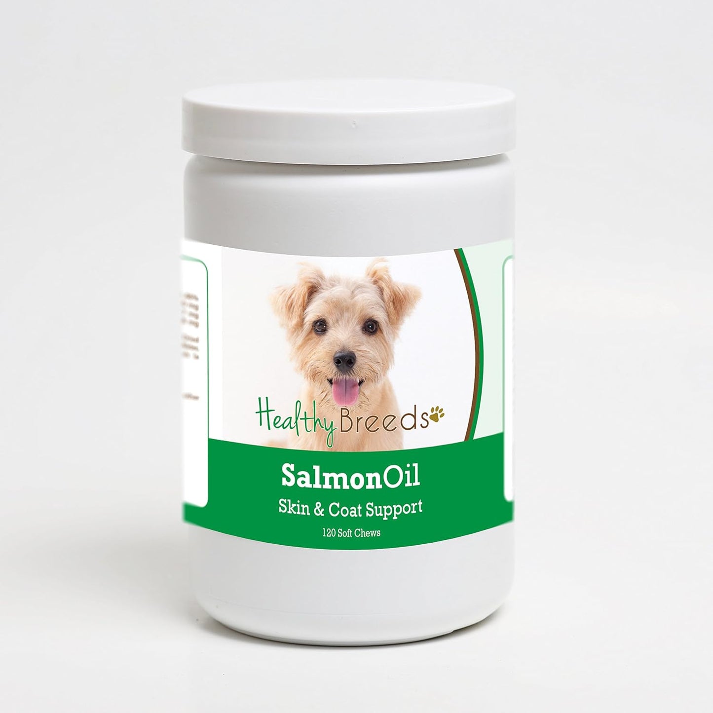 Healthy Breeds Norfolk Terrier Salmon Oil Soft Chews 120 Count - görsel 1