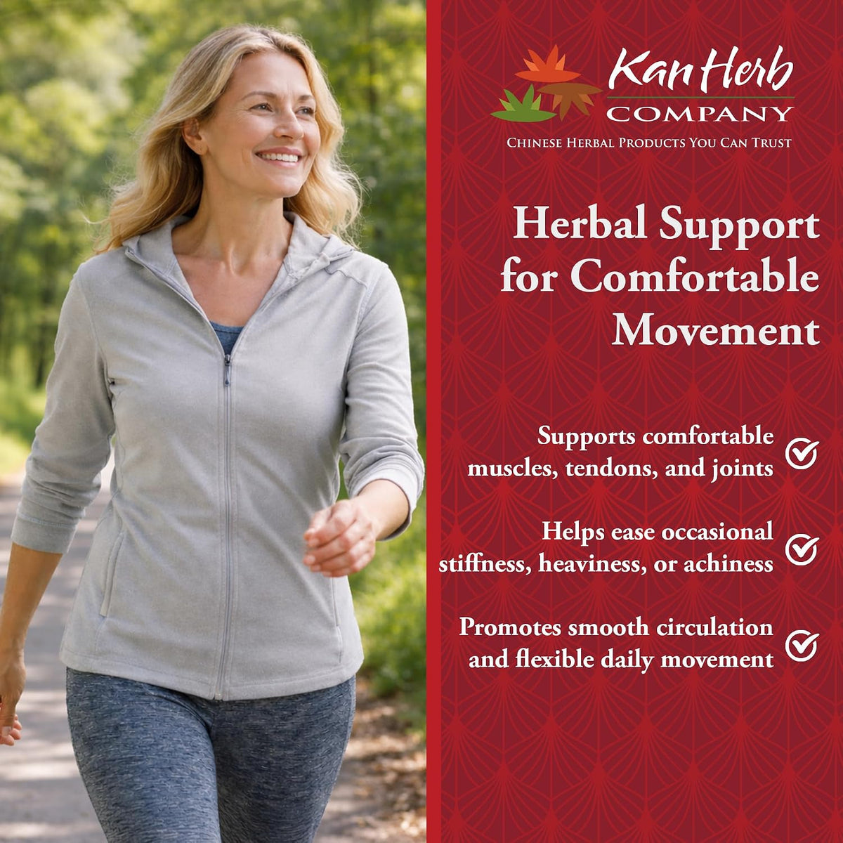 Kan Herb Company Meridian Comfort – Traditional Chinese Herbal Formula, 120 Tablets - görsel 5