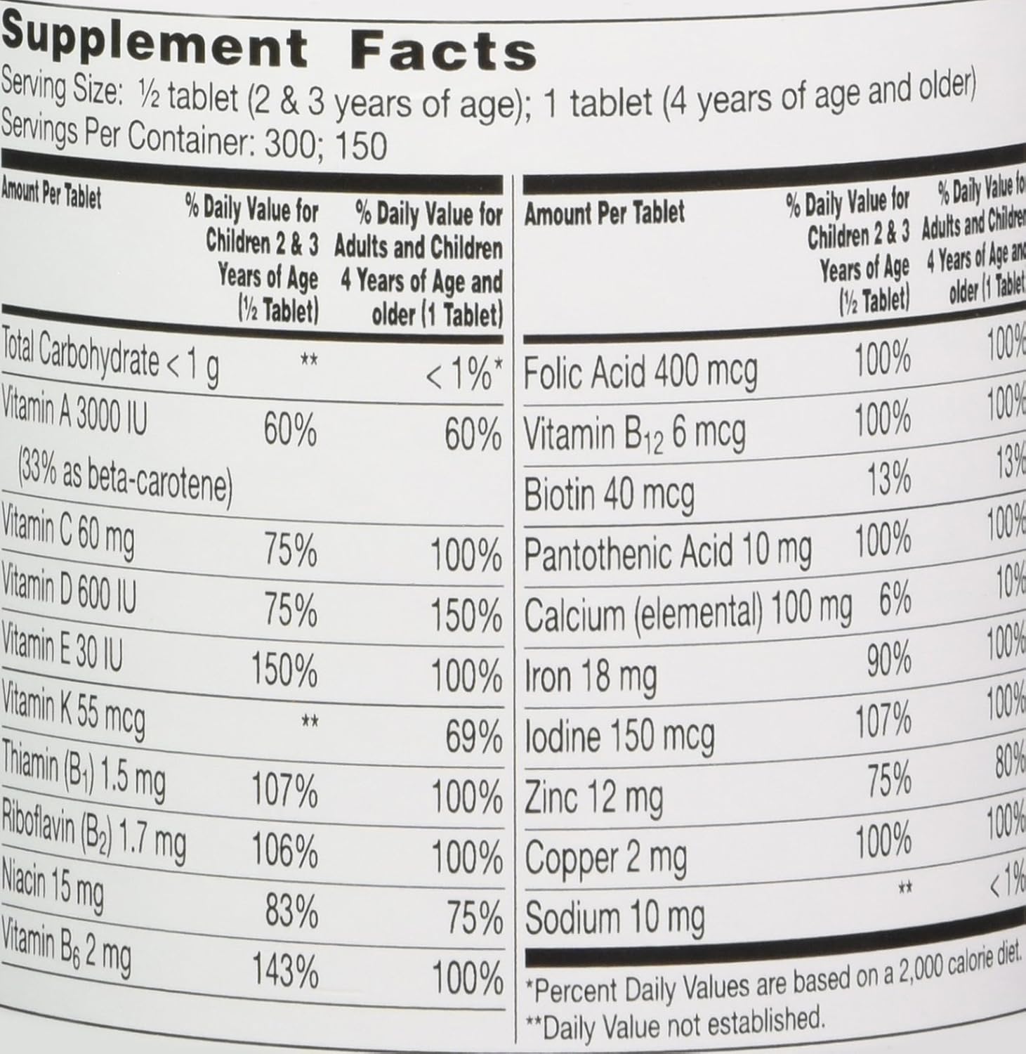 Flintstones Complete Chewable Children's Multivitamin with Iron, 300 Tablets (Pack of 2) - görsel 8