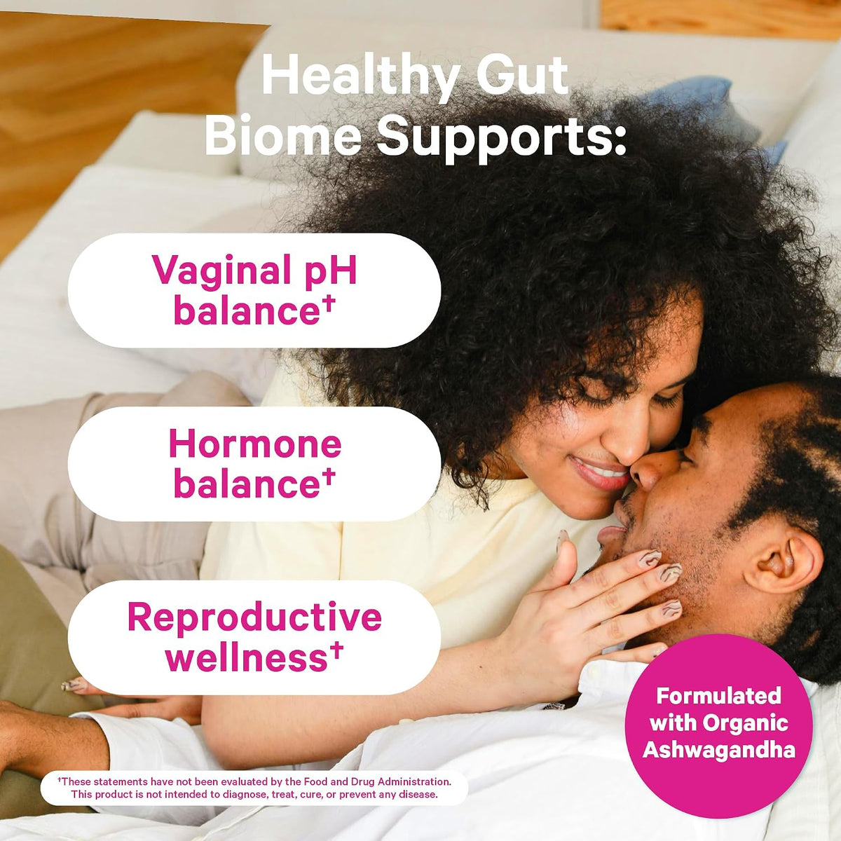 Pink Stork Fertility Support Probiotics with Ashwagandha – 30 Capsules - görsel 3