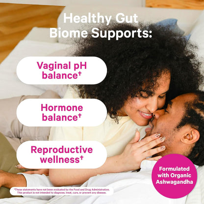Pink Stork Fertility Support Probiotics with Ashwagandha – 30 Capsules