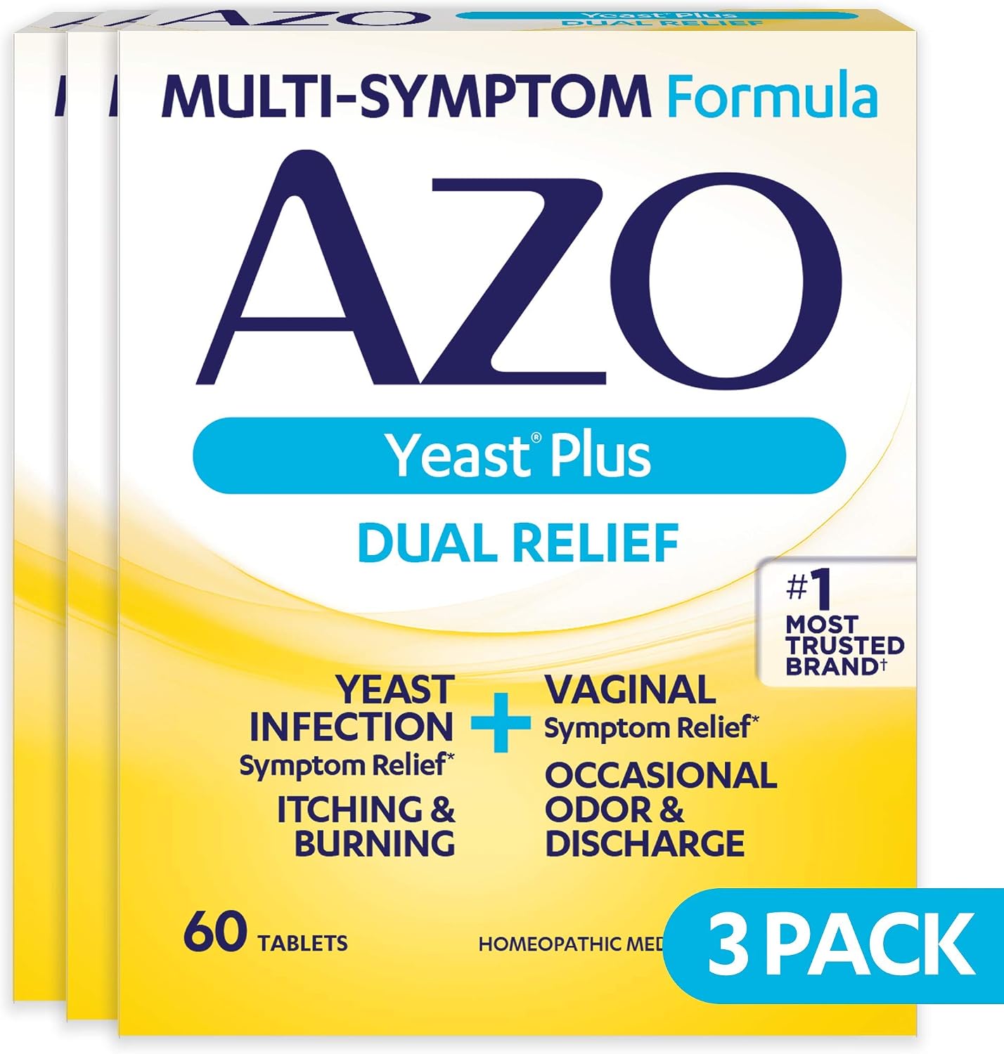 AZO Plus Multivitamin – 180 Tablets (3 Pack) - görsel 1