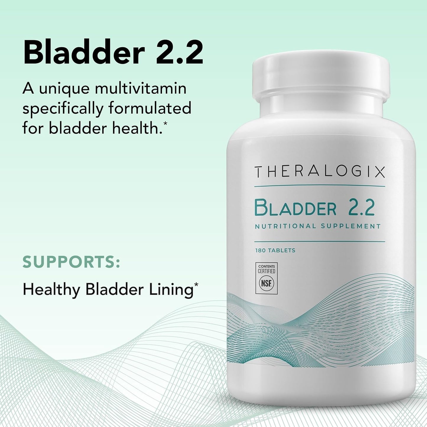 Theralogix Bladder 2.2 Multivitamin & Multimineral Supplement - 180 Tablets (90-Day Supply) - görsel 4