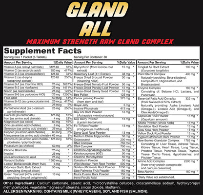 Gland All-Raw Gland Complex 30 Packets