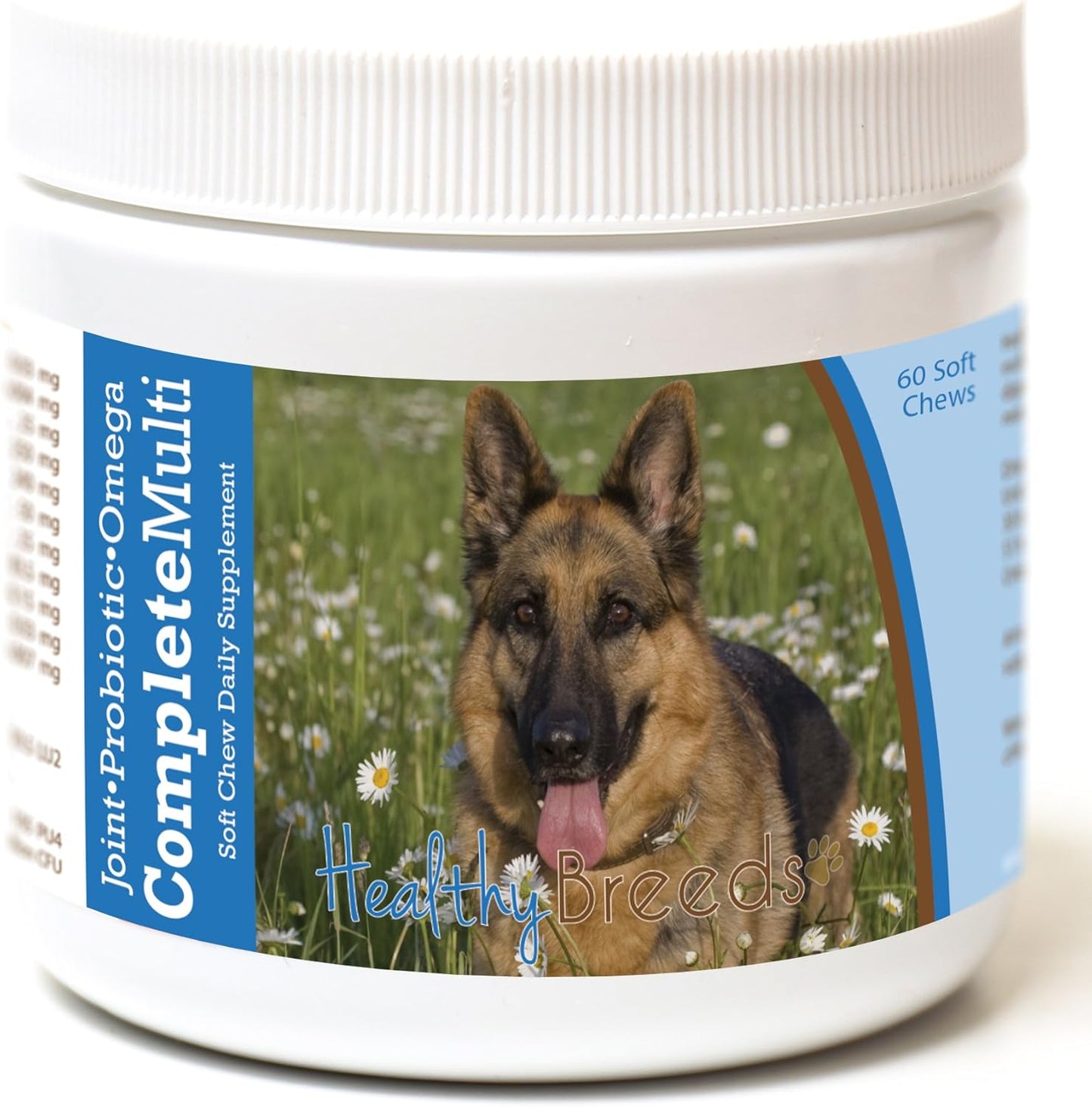 Healthy Breeds German Shepherd All-in-One Multivitamin Soft Chews 60 Count - görsel 1