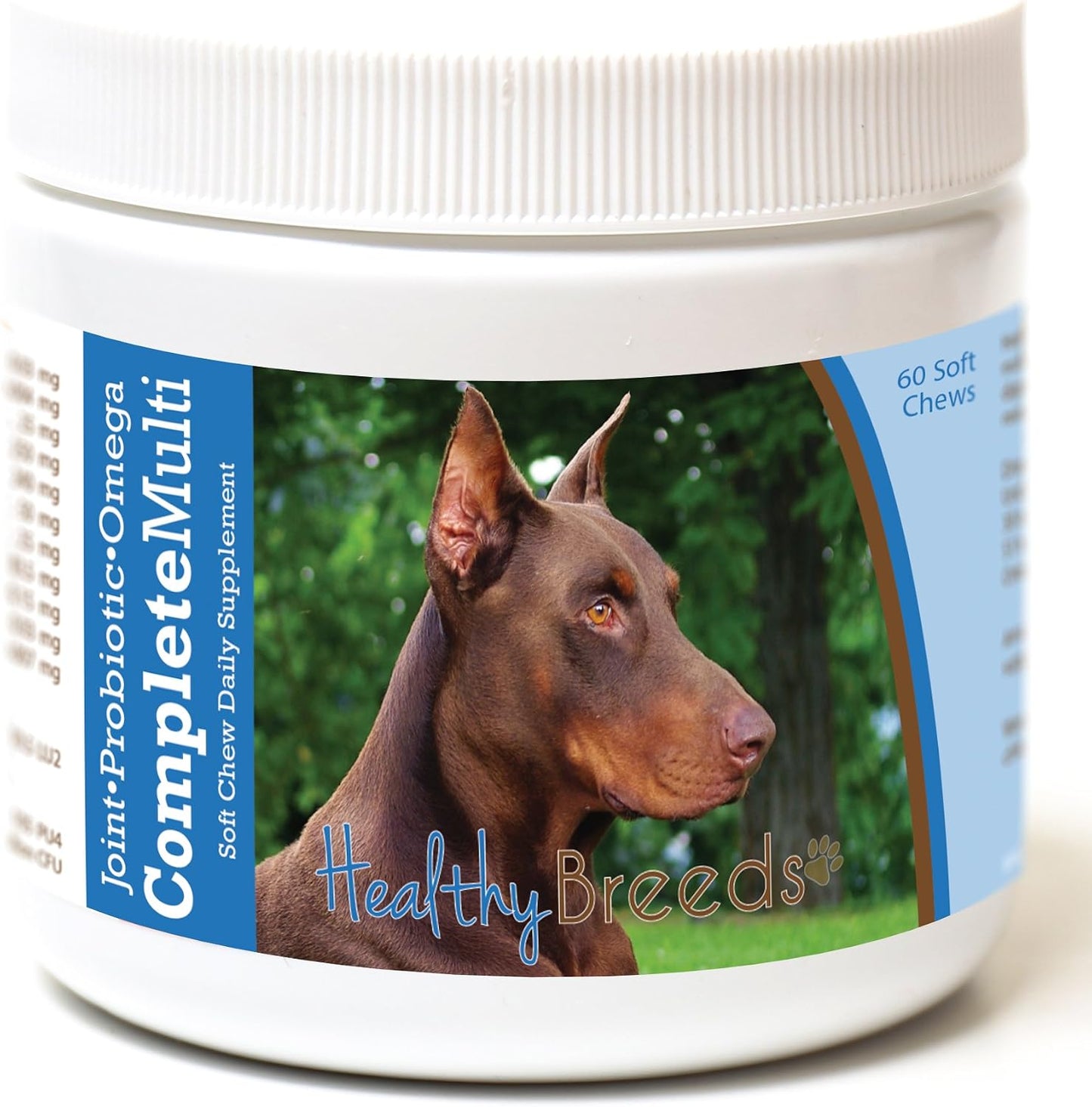 Healthy Breeds Doberman Pinscher All-in-One Multivitamin Soft Chew 60 Count - görsel 1