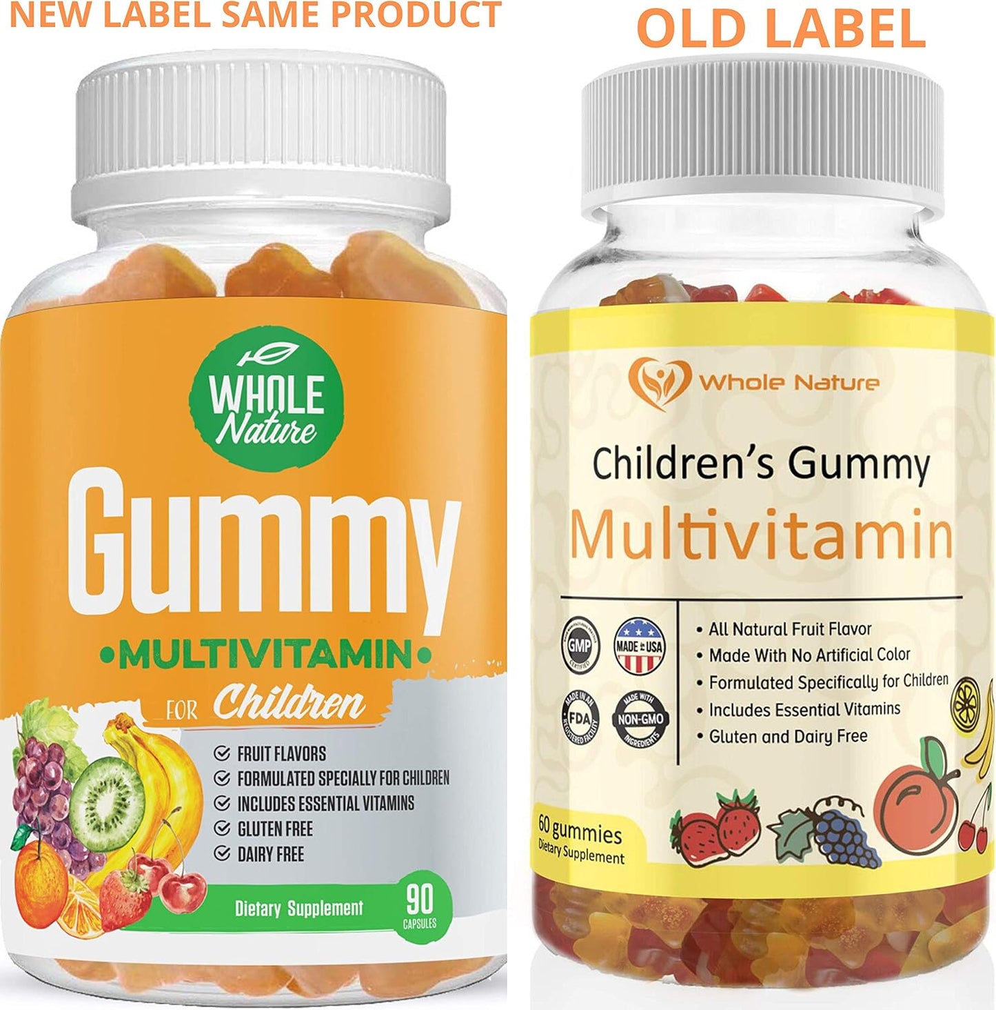 Whole Nature Kids Gummy Multivitamin - Complete Daily Essentials - 90 Gummies - görsel 3