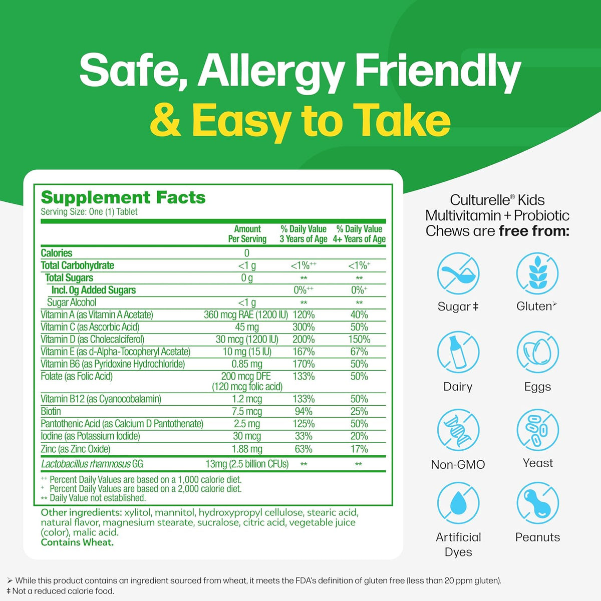 Culturelle Kids Complete Chewable Multivitamin + Probiotic - görsel 2