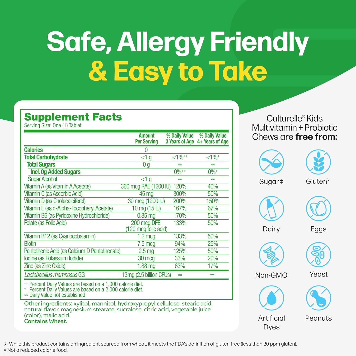 Culturelle Kids Complete Chewable Multivitamin + Probiotic - görsel 2