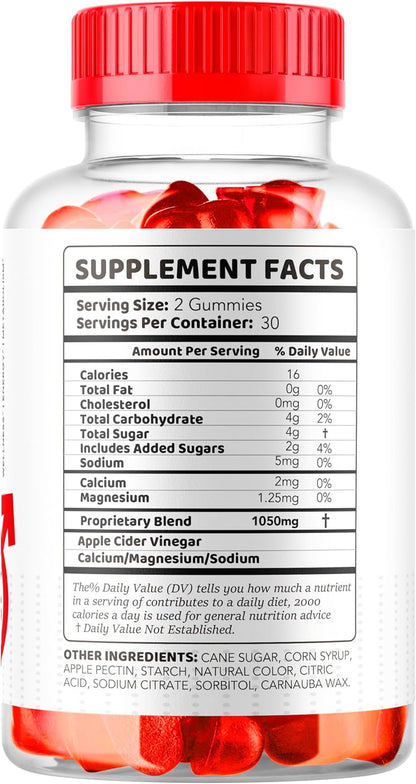 Vital Surge for Men - Max Strength 1050 mg - VitalSurge Supplement Support Gummy Advanced Formula - Premium Vitamin Gummies (2 Pack, 120 Gummies)