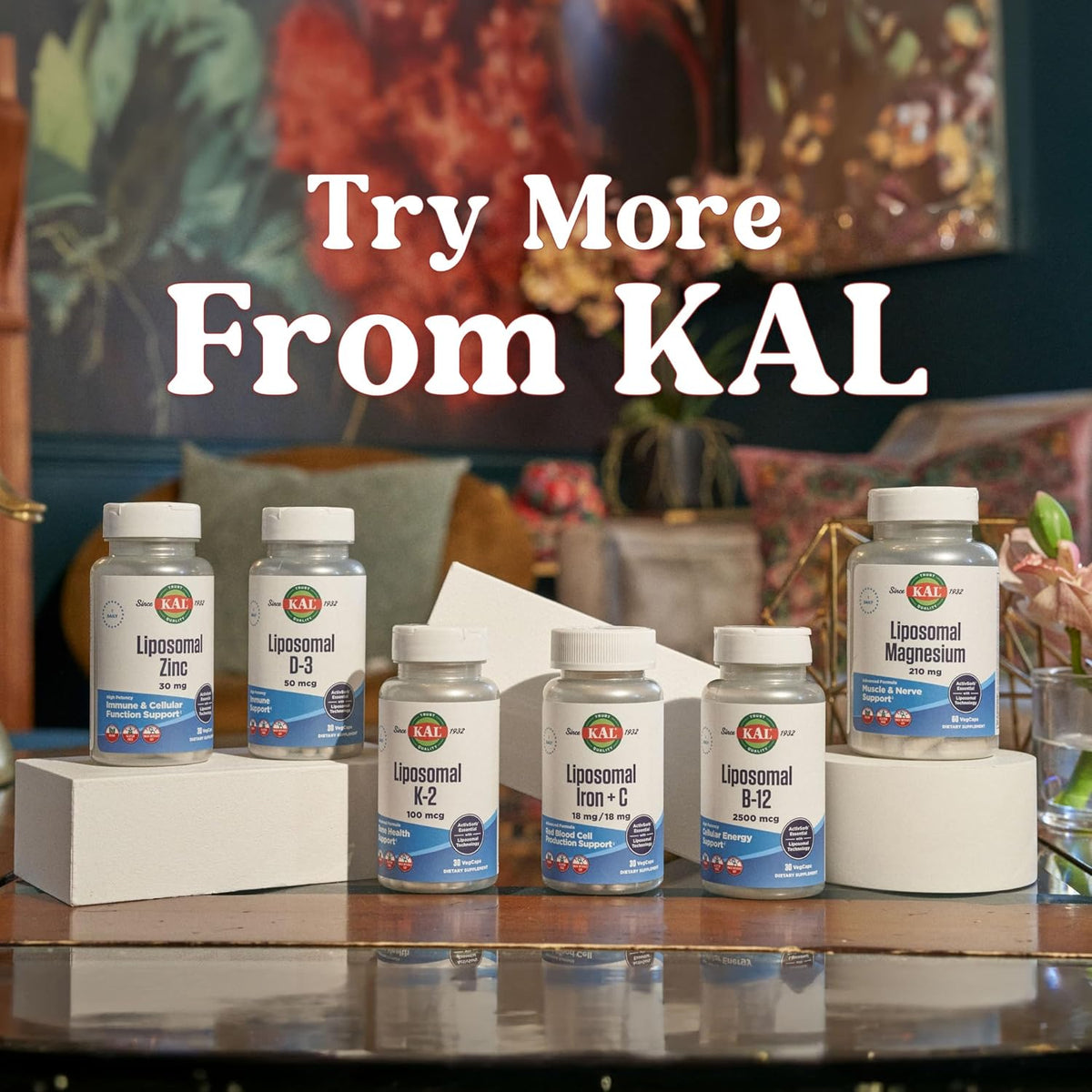 KAL Liposomal Vitamin D3 50 mcg (2000 IU) - 30 Veggie Capsules - görsel 5