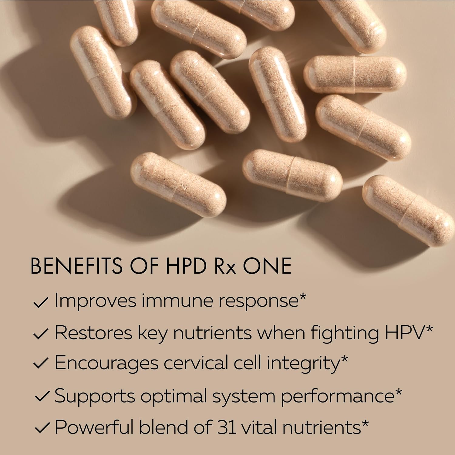 HPD Rx ONE Immunity Boost Multivitamin for Women and Men – 180 Capsules - görsel 3
