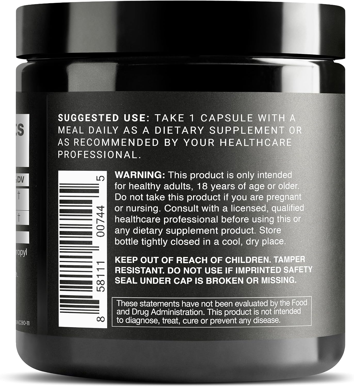 Toniiq Bacopa - Ultra High Potency 45:1 Extract with High Bacosides - Highly Concentrated - Third-Party Tested - 90 Capsules - görsel 7