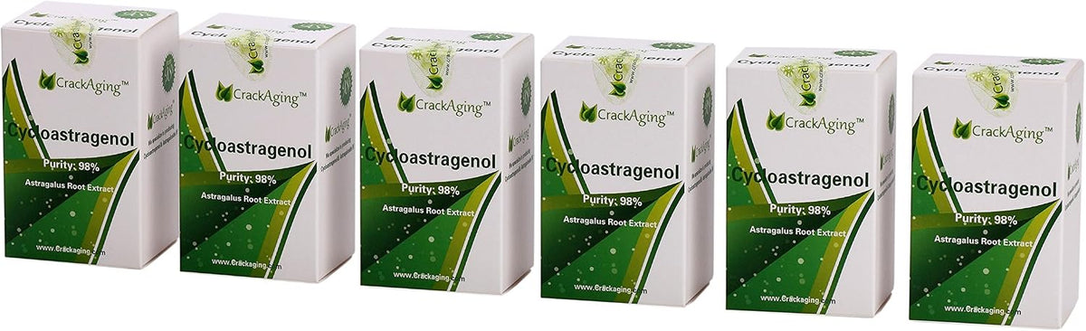 Crackaging Cycloastragenol 98% – Immune Support and Anti-Ageing Supplement (10 mg, 180 Capsules, 3-Pack) - görsel 3