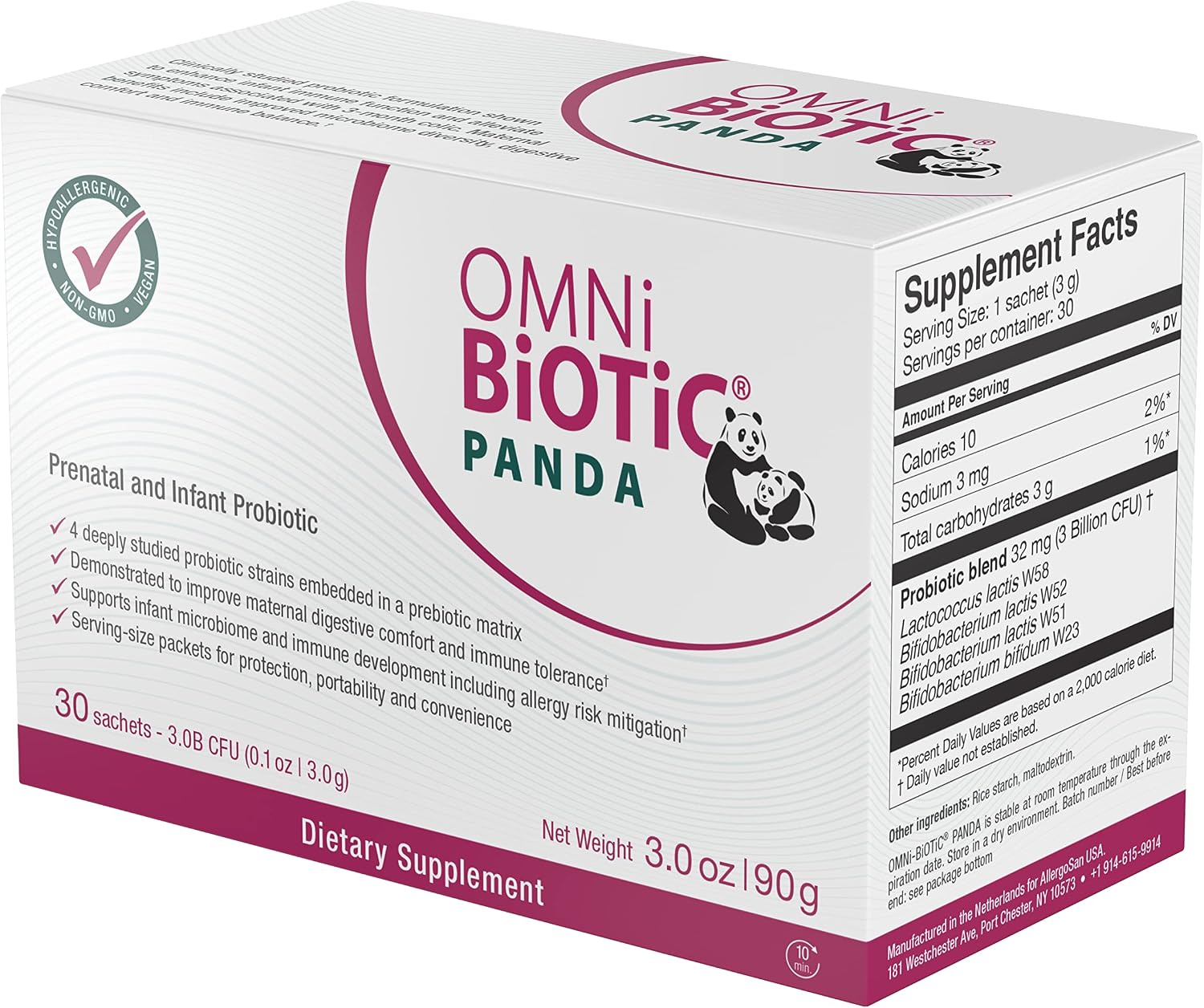 OMNi BiOTiC Panda – Prenatal and Infant Probiotic - görsel 4