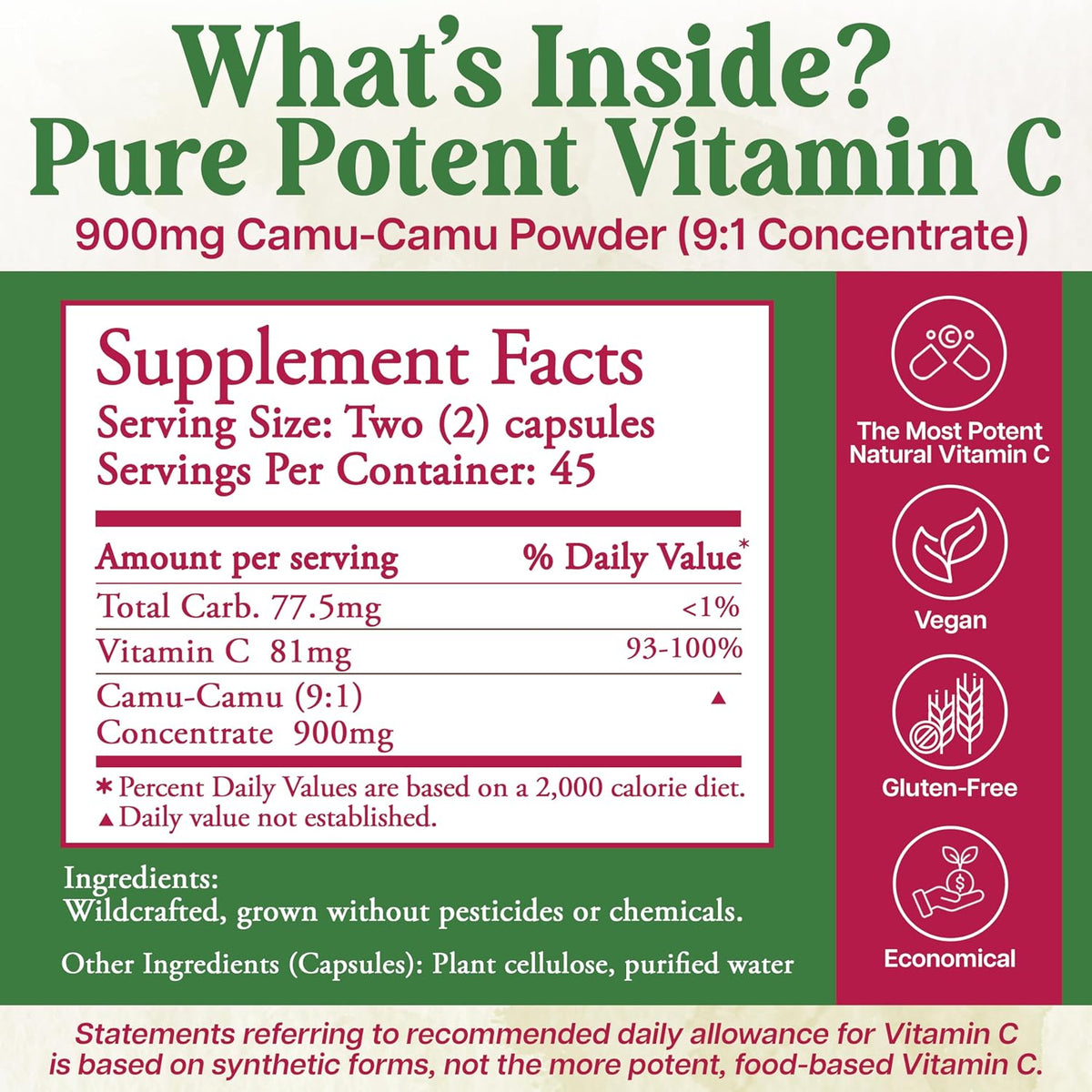 Royal Camu -Camu Gel Capsules - Whole Fruit Capsules - görsel 3