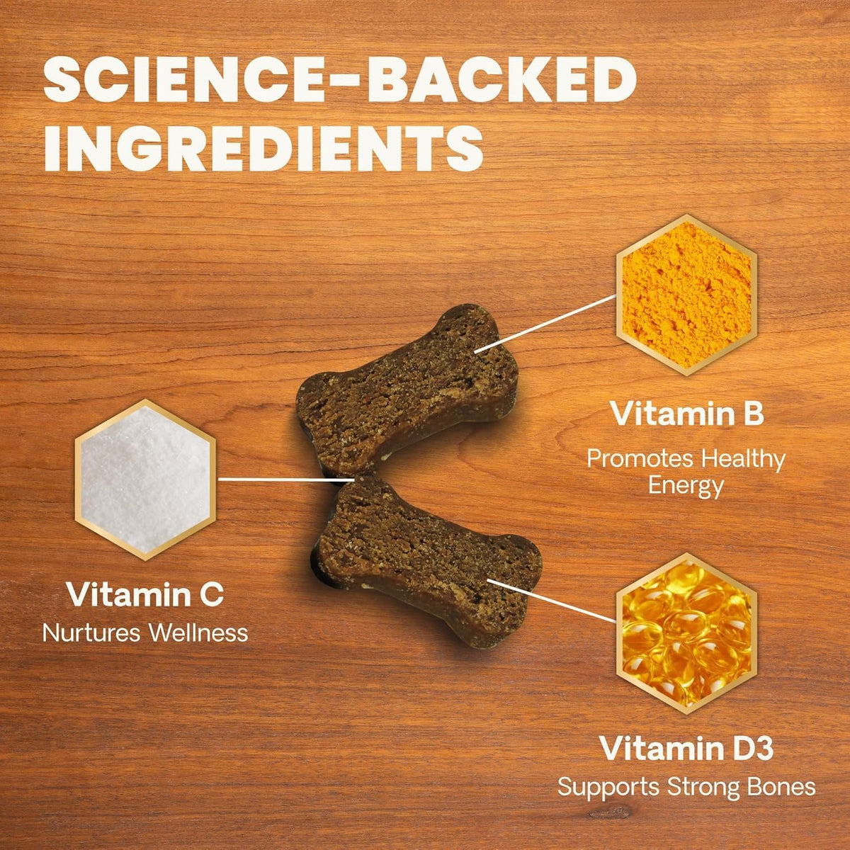 VetriScience Canine Plus Daily Multivitamin – Omega-3 and Omega-6 Fatty Acids – Derived from fish oil, these – Image 3