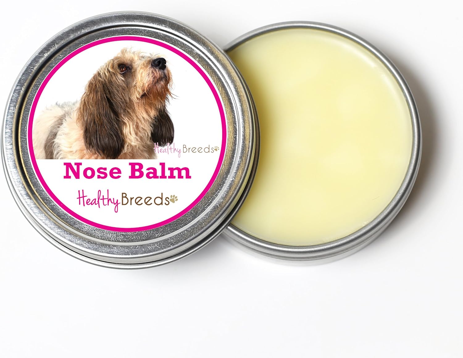 Healthy Breeds Petits Bassets Griffons Vendéen Dog Nose Balm 2 oz - görsel 1