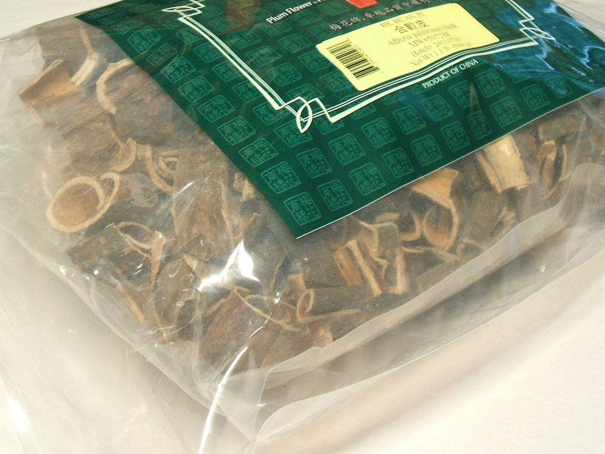 Albizia (Albezia) Julibrissin Bark, cut / He Huan Pi - Bulk Herb 500g - görsel 2