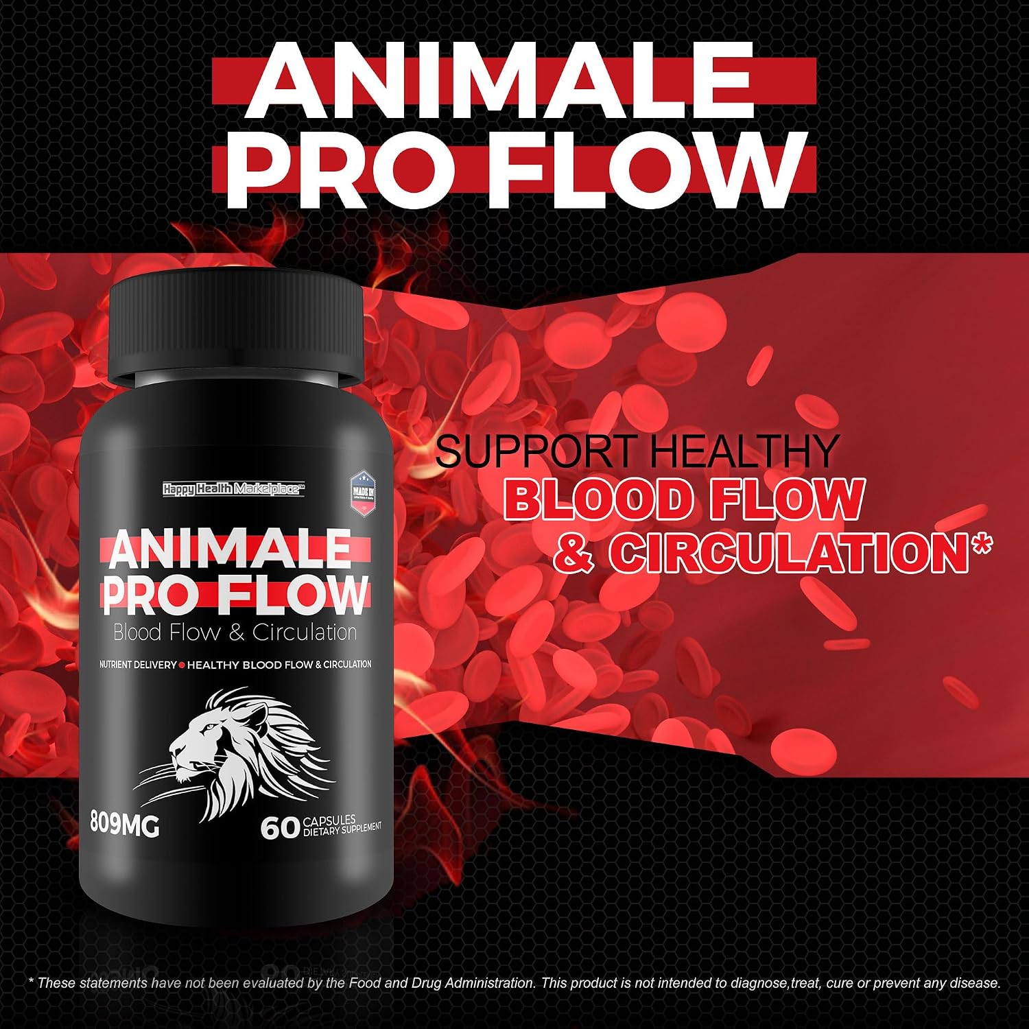 Animale Pro Flow – Blood Flow Supplement for Men - görsel 5