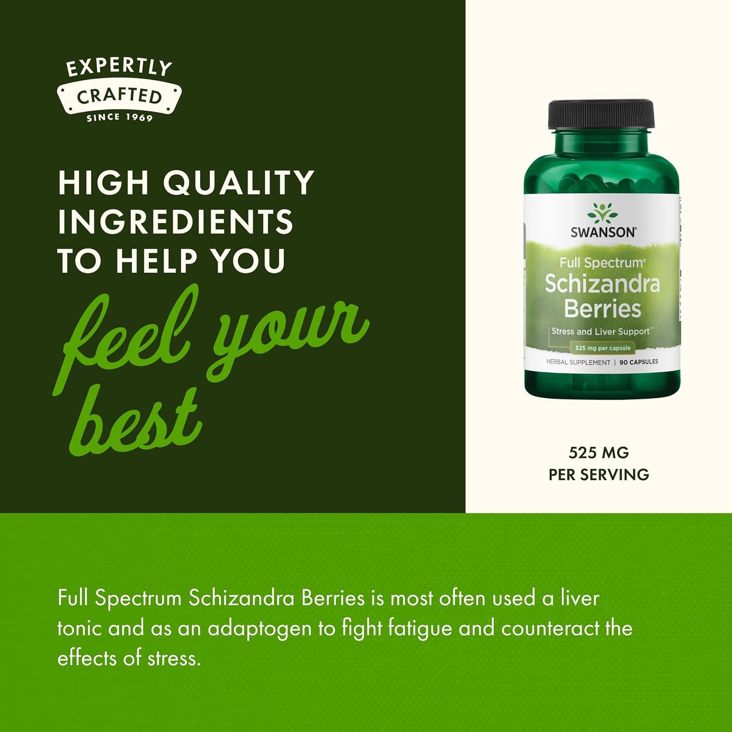 Swanson Full Spectrum Schizandra Berries - 90 Capsules (4 Pack) - görsel 5