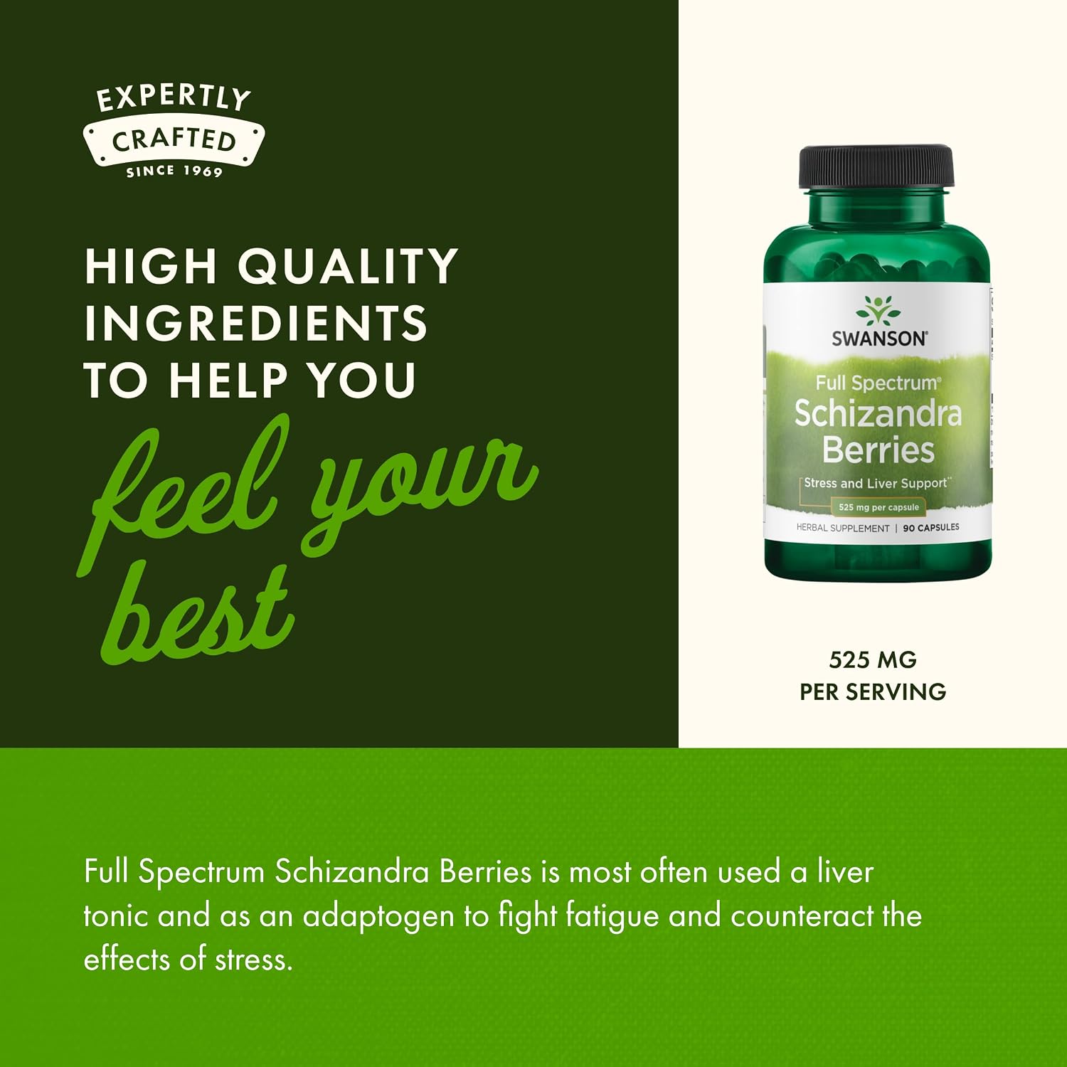 Swanson Full Spectrum Schizandra Berries - 90 Capsules (4 Pack) - görsel 5