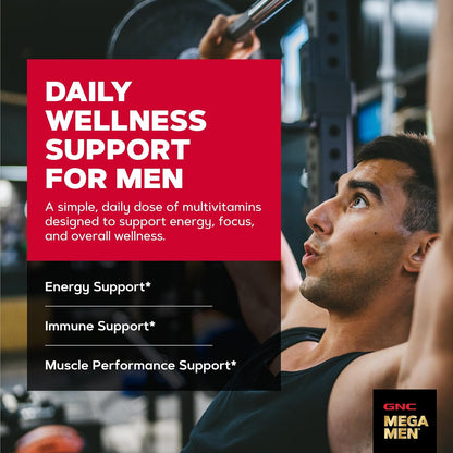 GNC Mega Men Sport Multivitamin for Men - 90 Tablets