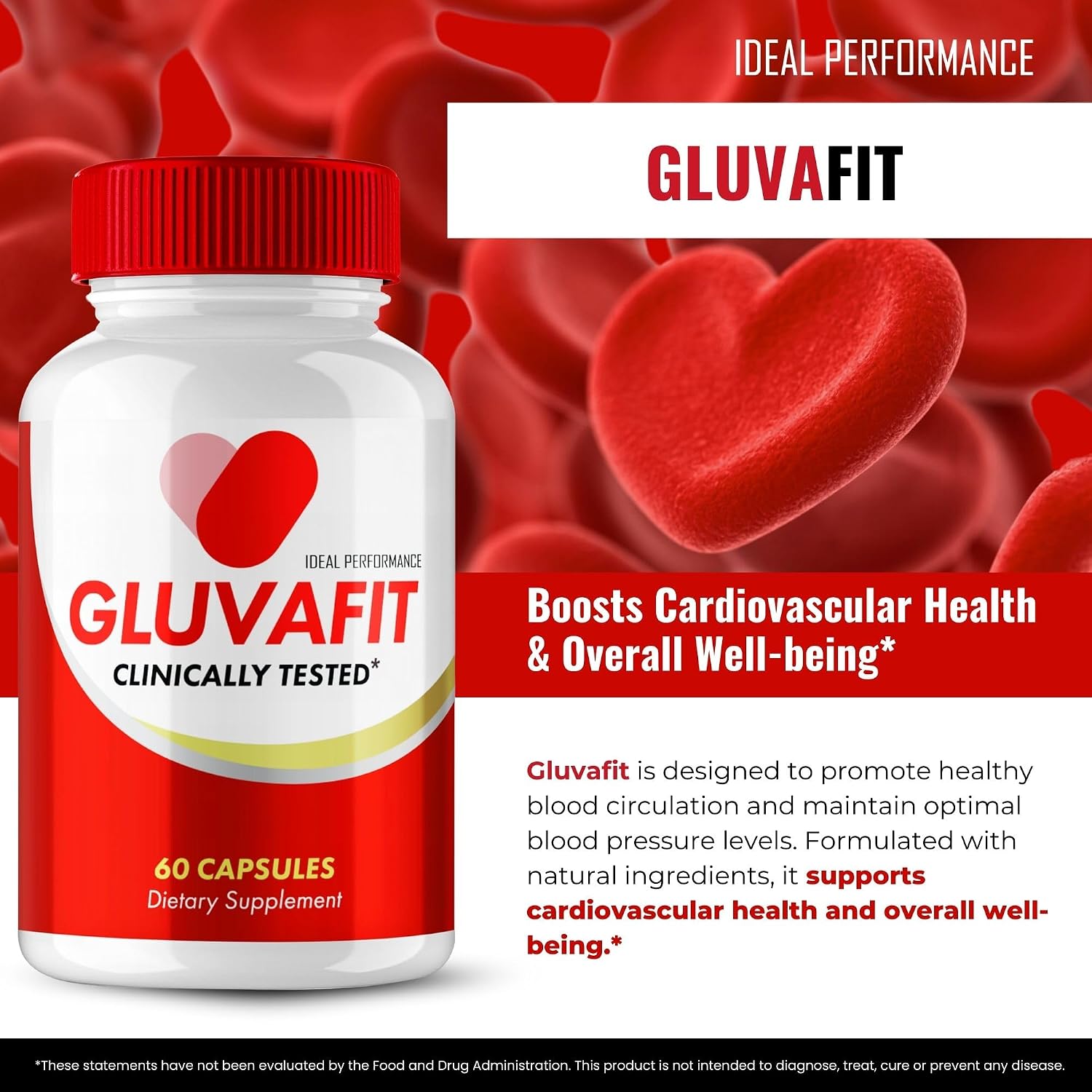 Gluvafit Advanced Blood Formula Capsules – Maximum Strength, All-Natural (5 Pack) - görsel 4