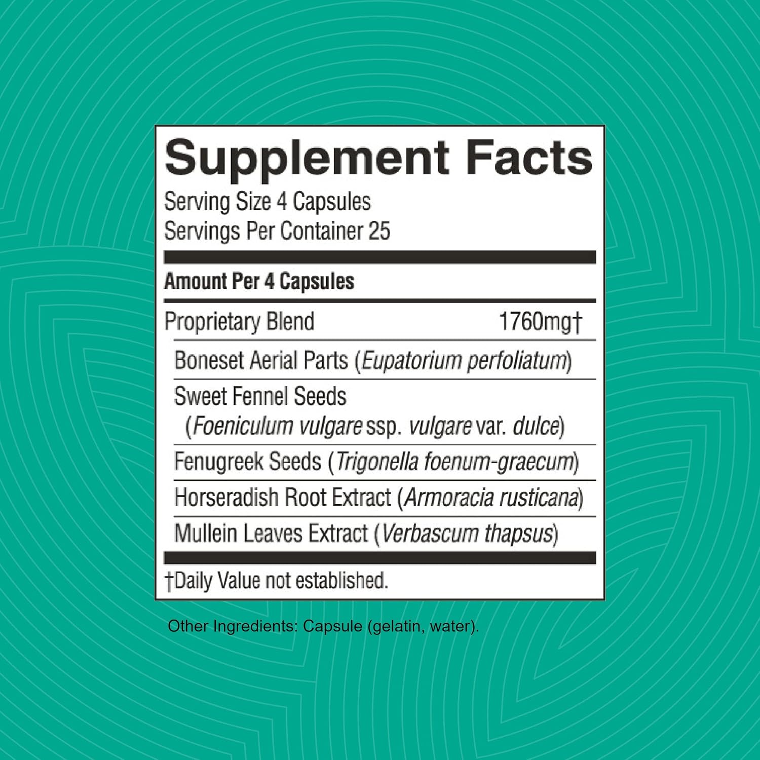 Nature's Sunshine Seasonal Allergy, 100 Capsules - görsel 3
