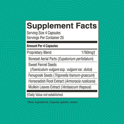Nature's Sunshine Seasonal Allergy, 100 Capsules
