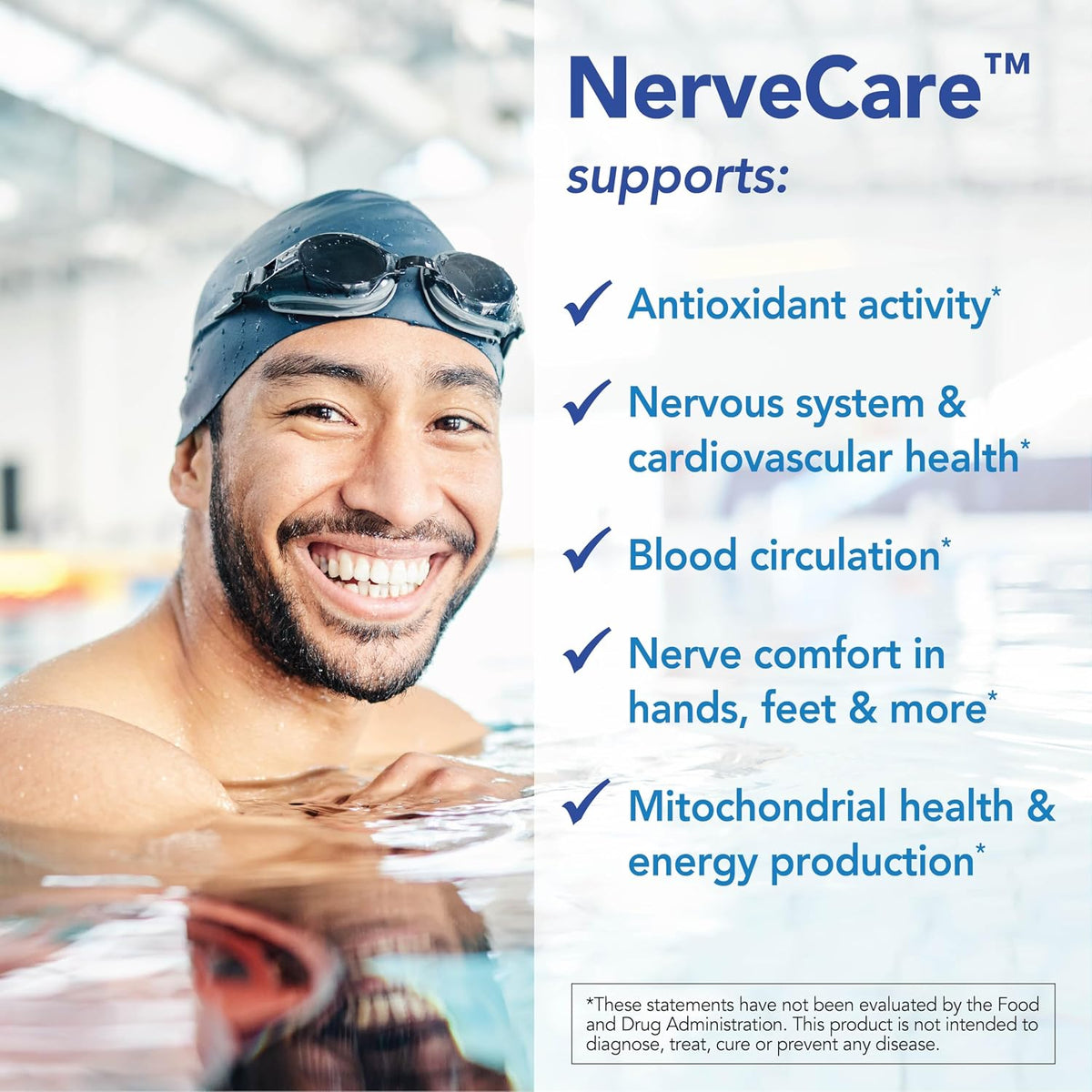 Patient One NerveCare - Nerve Support with Alpha Lipoic Acid, Vitamin B12, ALC & Benfotiamine - 90 Capsules - görsel 4