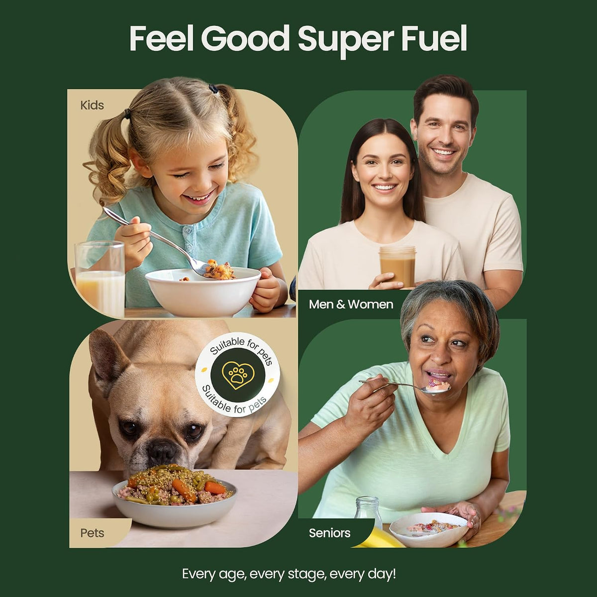 Villiv Coconut Flower Bee Pollen Granules - Superfood Antioxidant, Amino Acid, Protein Supplement for Women, Men, Dogs, Bearded Dragons - Natural Multivitamin - Non-GM, Paleo & Keto-Friendly - 147 g - görsel 6