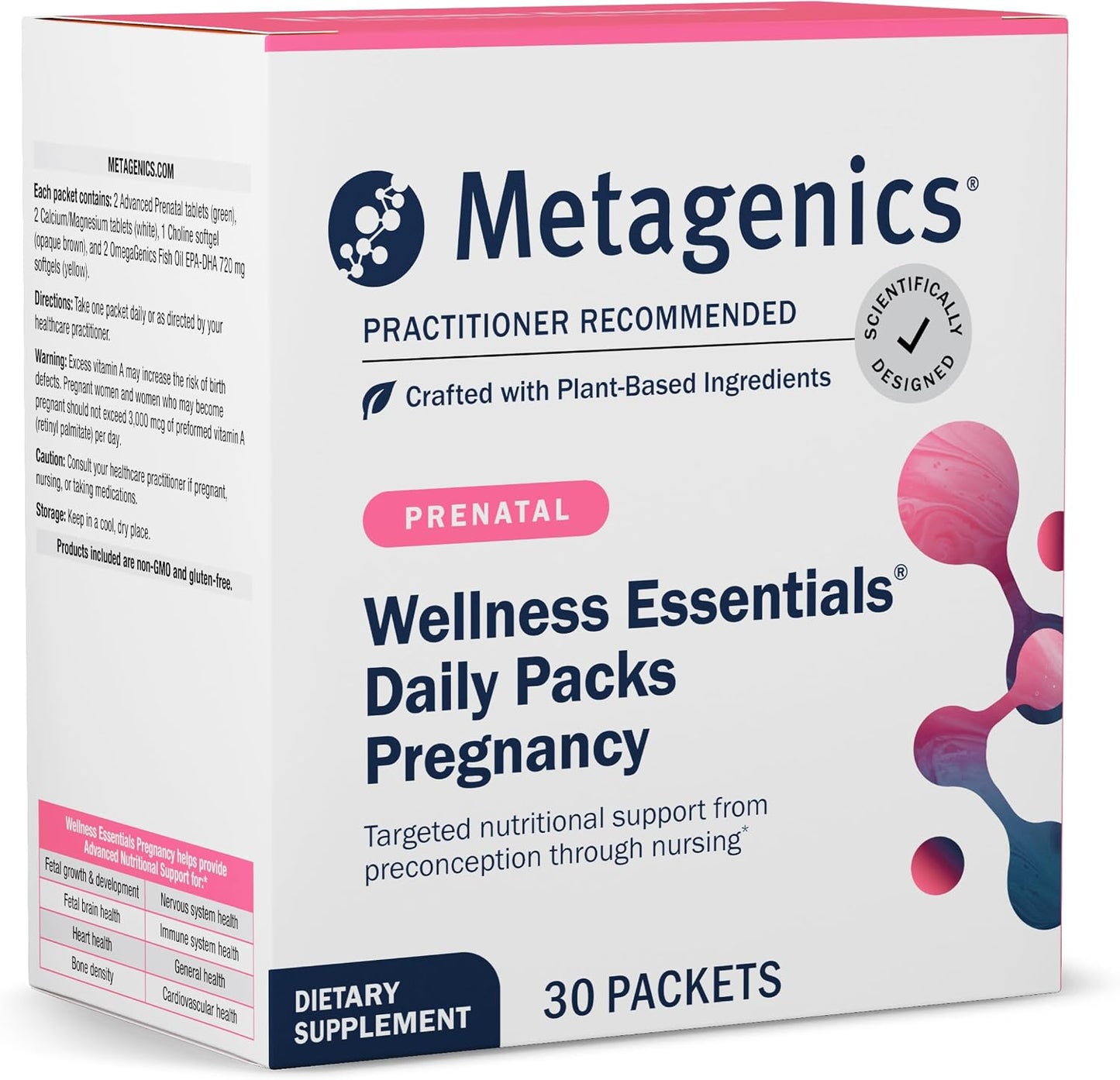 Metagenics Wellness Essentials Pregnancy - Prenatal, Pregnancy & Nursing Support - 30 Packets - görsel 1