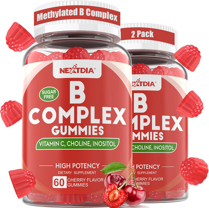 Methylated Vitamin B Complex Gummies (2-Pack) – Nextdia