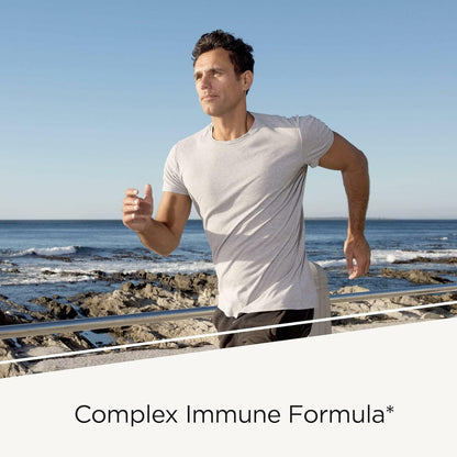 Integrative Therapeutics EHB – Immune Support Supplement with Vitamins A, C, B6, Zinc and Herbal Blend – Dairy-Free & Gluten-Free (60 Capsules)