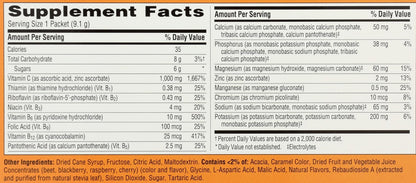 Alacer Raspberry Emergen C Box 30 Pack, 0.32 OZ